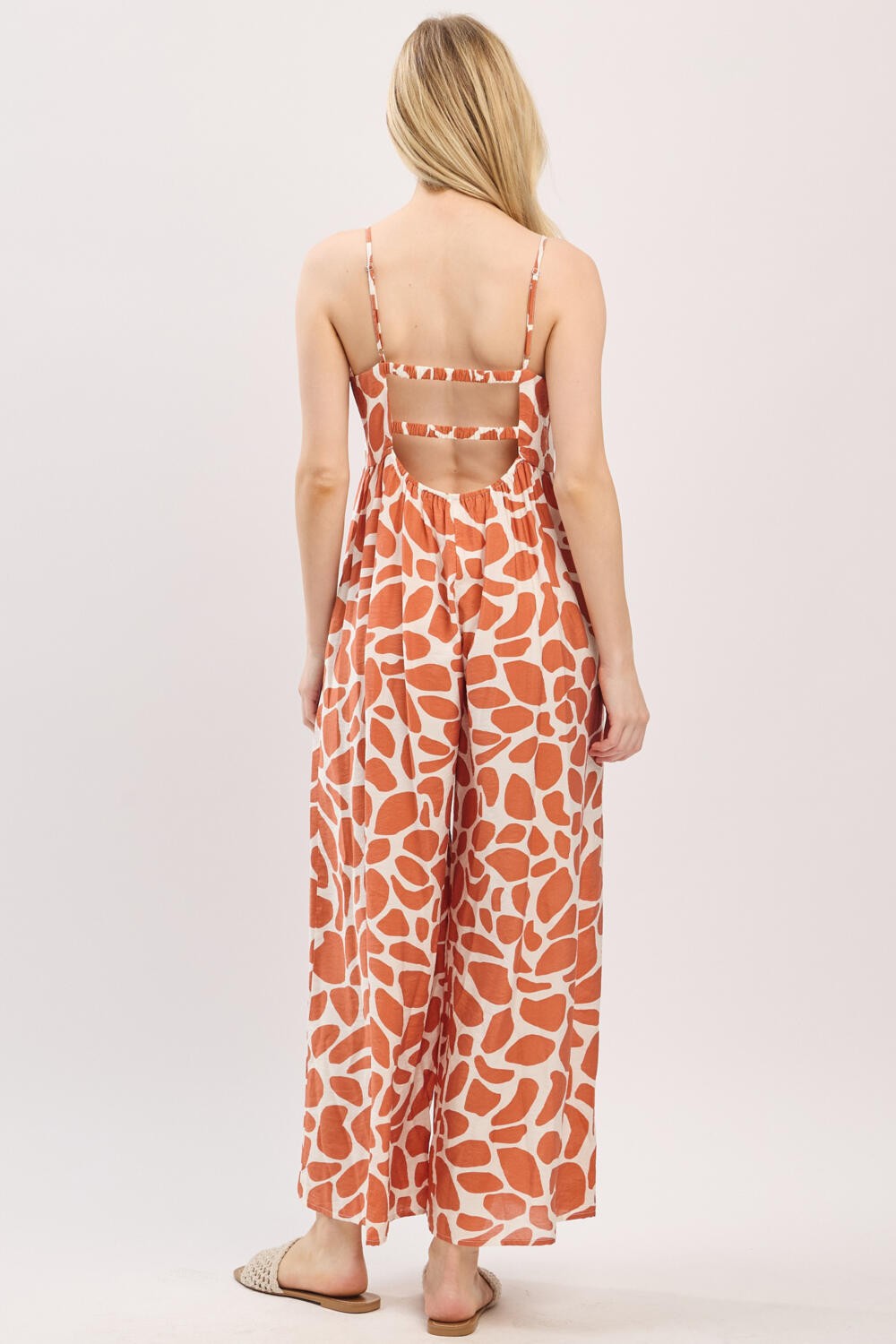 Wide Leg Cami Jumpsuit