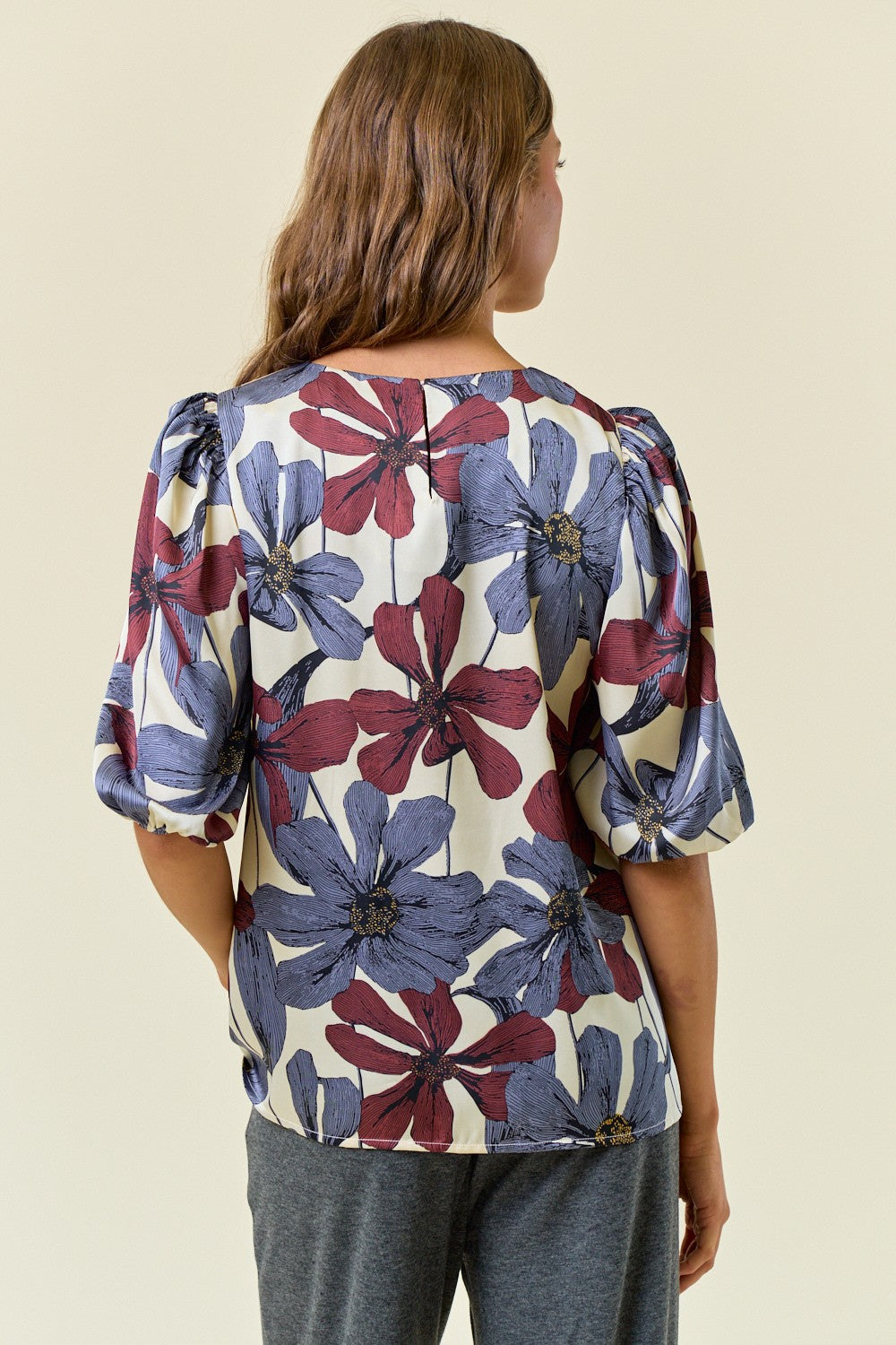 Bold Floral Blouse