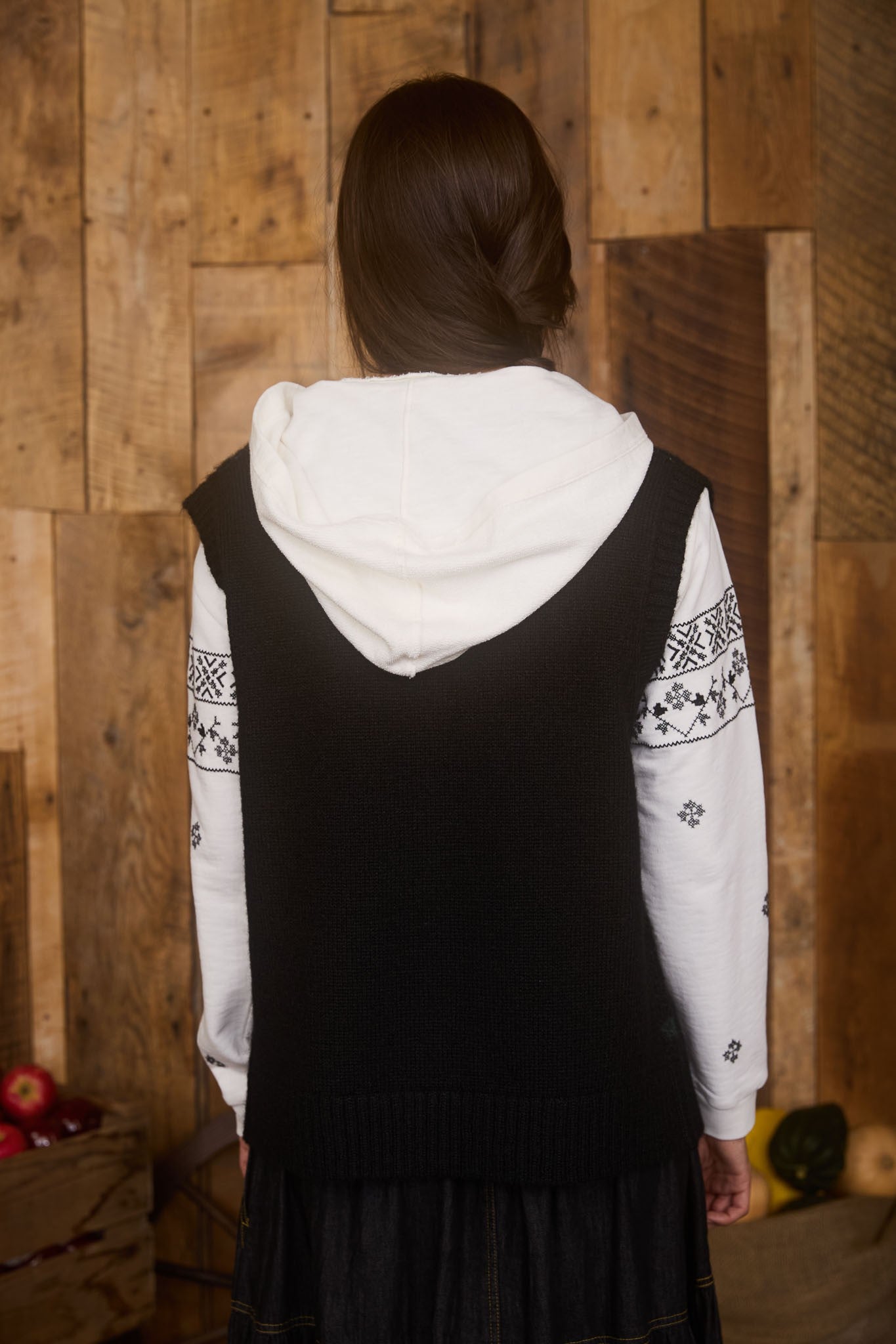 Floral Button Down Vest