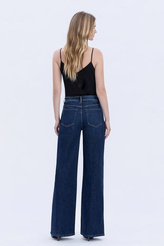 Super High Rise Dark Denim Jeans