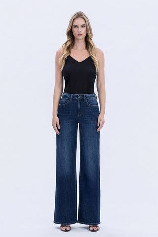 Super High Rise Dark Denim Jeans