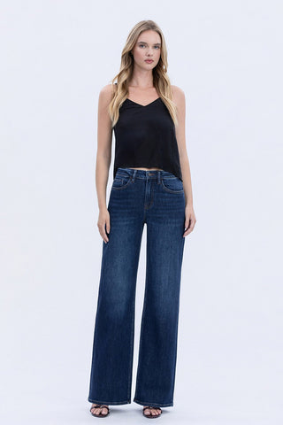 Super High Rise Dark Denim Jeans