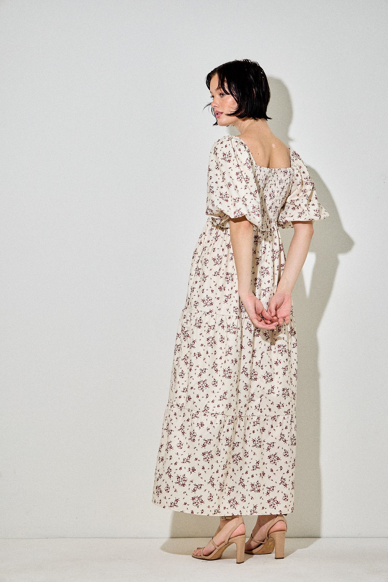 Floral Sweetheart Dress