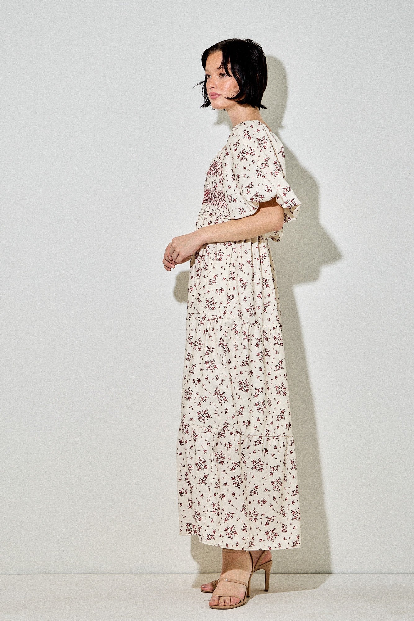 Floral Sweetheart Dress