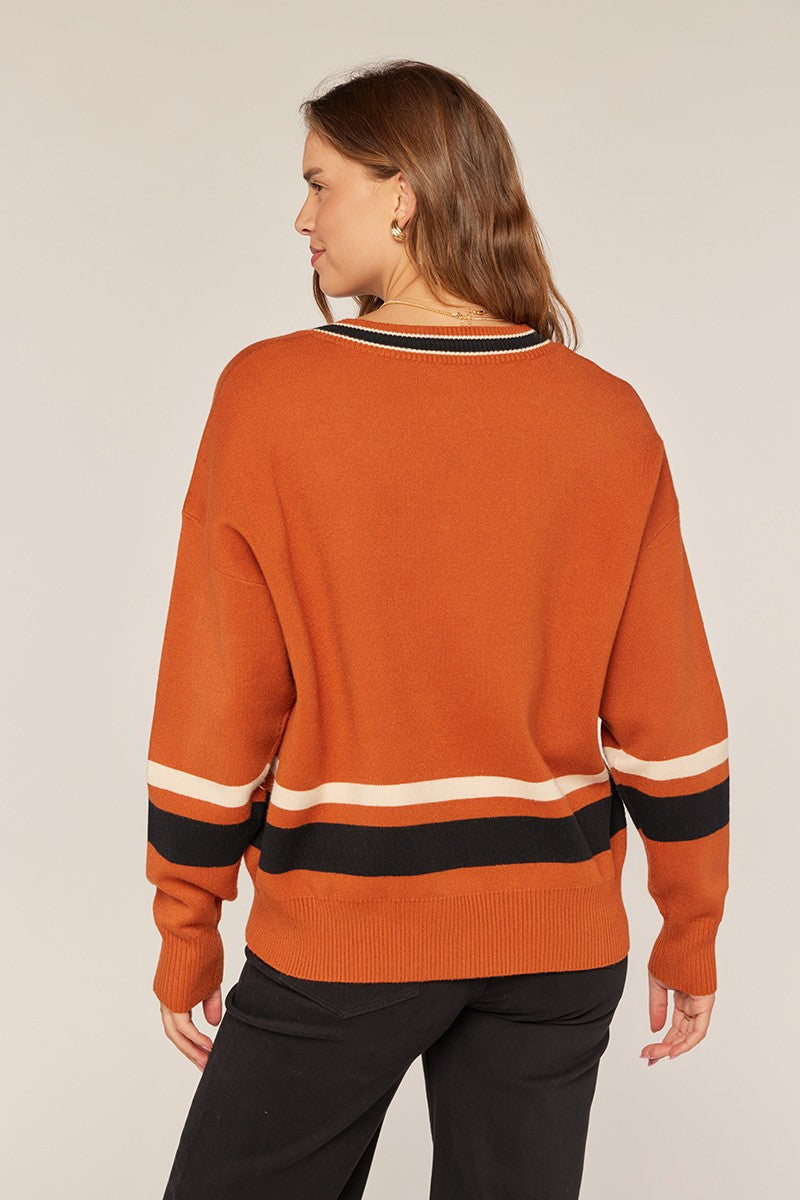 Texas V Neck Sweater