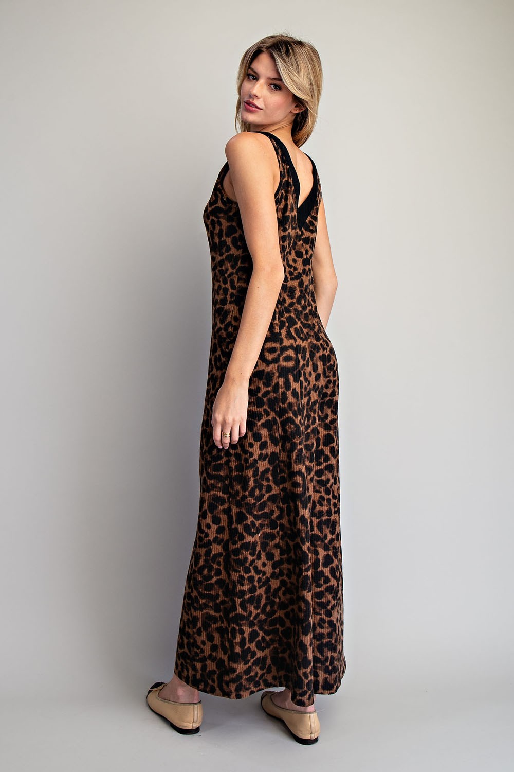 Ultra Comfortable Leopard Jumpsuit
