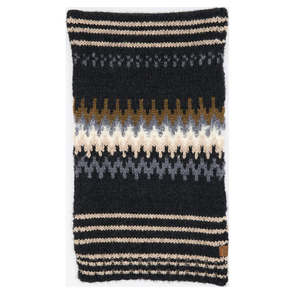 C.C. Multi Color Chevron Scarf
