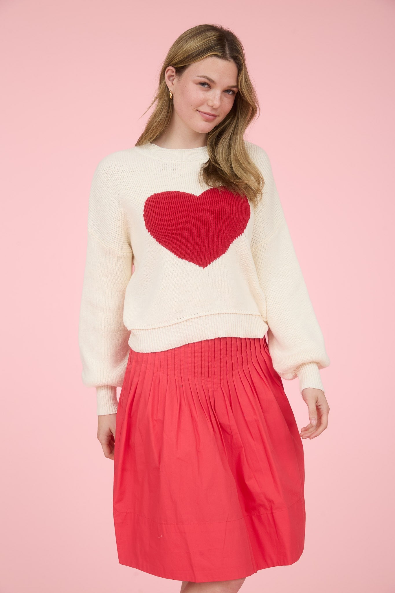 Heart Pullover Sweater