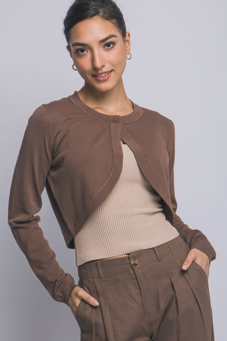 Bolero Style Cardigan