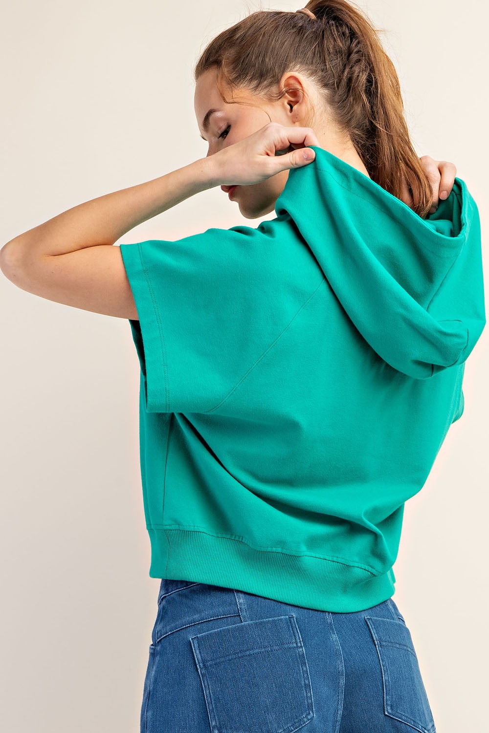 Short Sleeve Hoodie