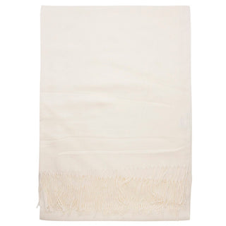 Fringe Oblong Solid Scarf