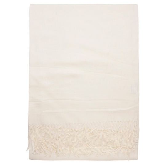 Fringe Oblong Solid Scarf