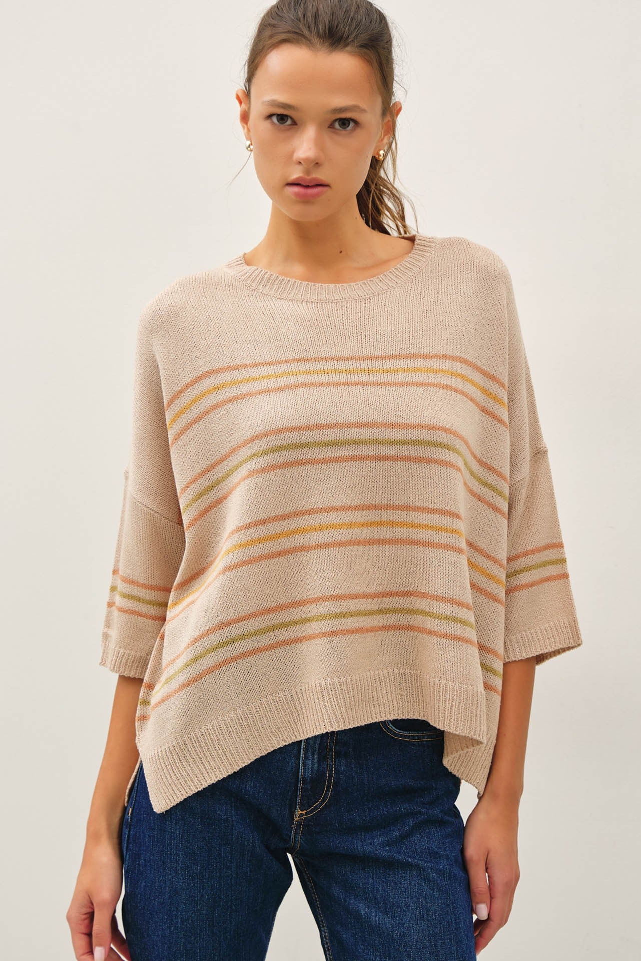 Oversized Dropped Shoulder Sweater