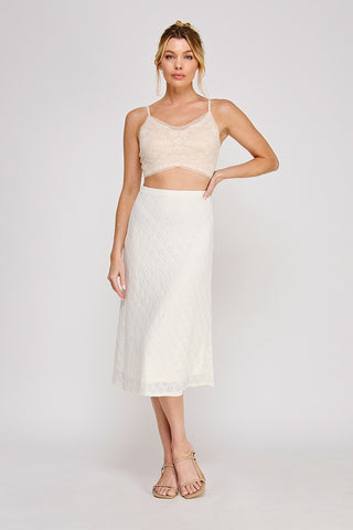 Spaghetti Strap Bralette in Nude