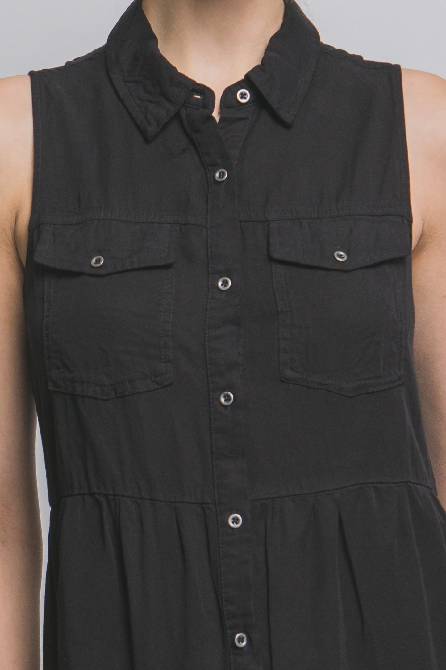 Summer Tiered Tencel Dress