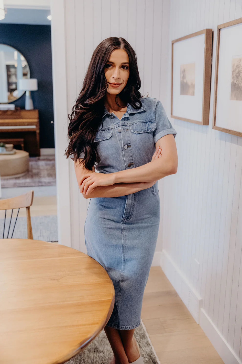 The Desirae in Vintage Denim
