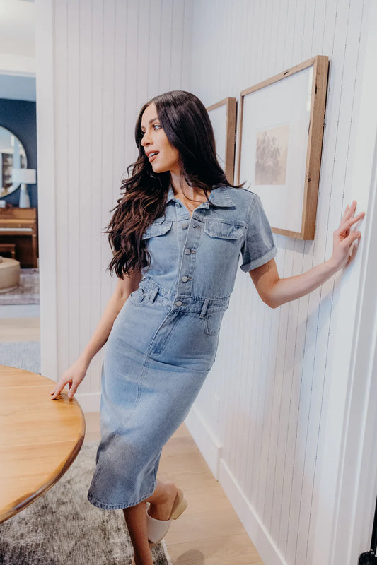 The Desirae in Vintage Denim