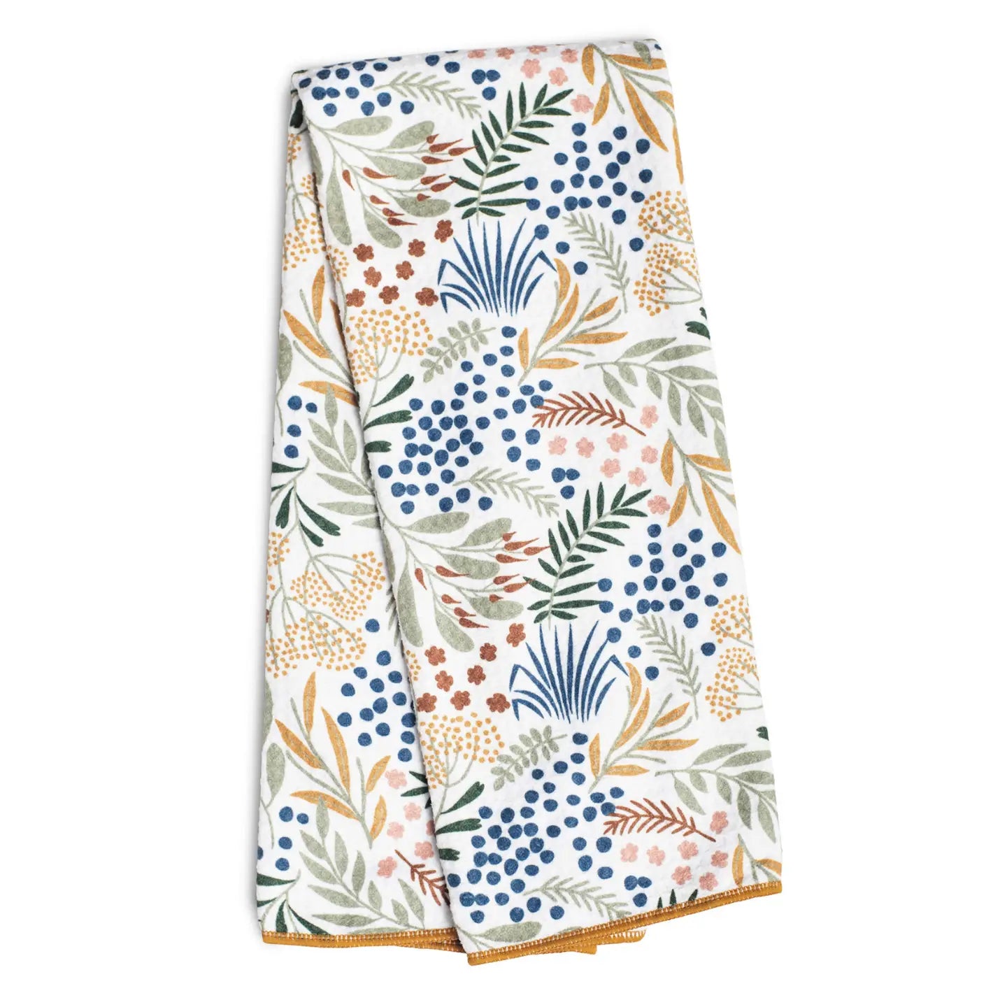 Anywhere Towel - Multi Leaf in Gold