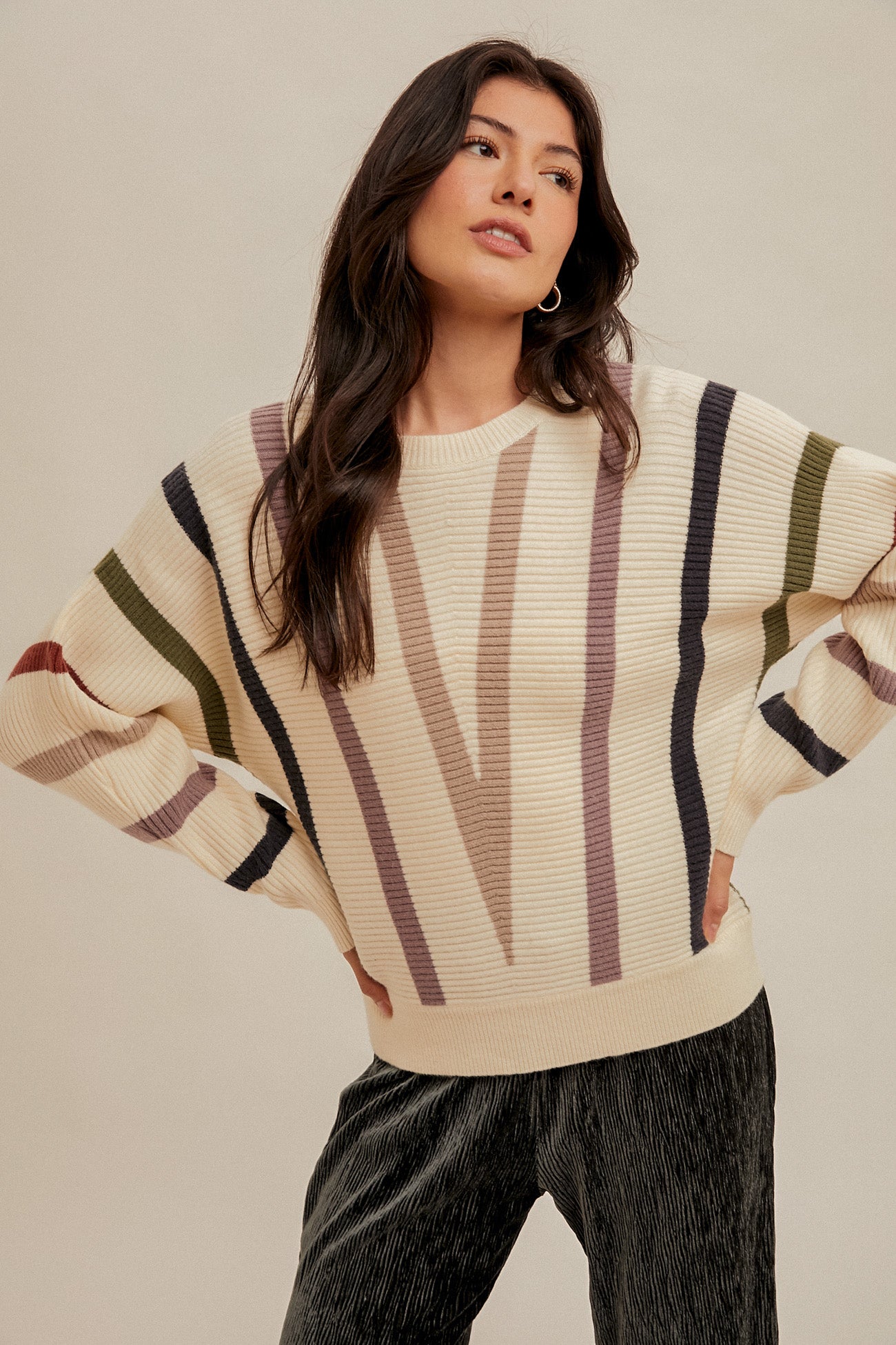 Multi Stripe Sweater