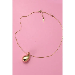 Chunky Teardrop Necklace