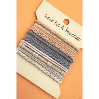 Boho Duo Knot Bracelet Hair Ties