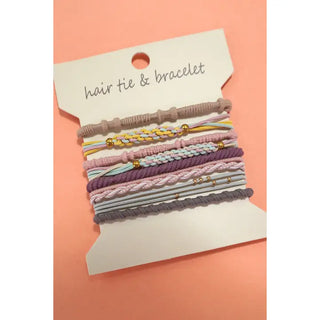 Boho Duo Knot Bracelet Hair Ties