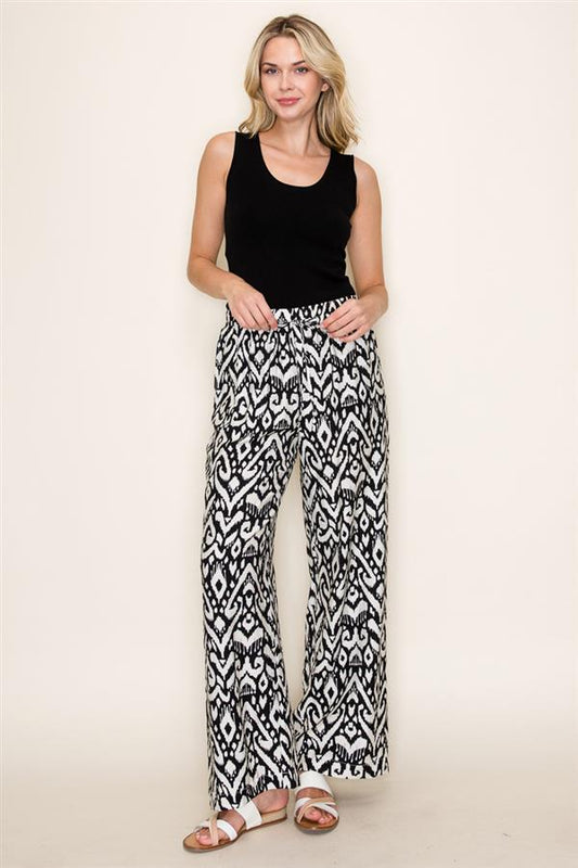 Geo Print Pants