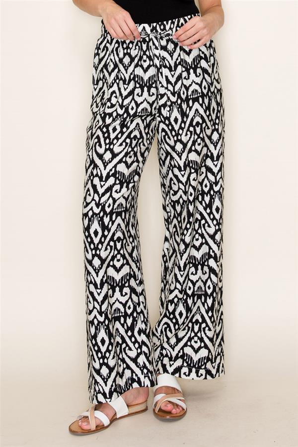 Geo Print Pants