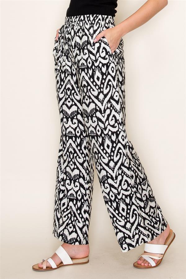 Geo Print Pants