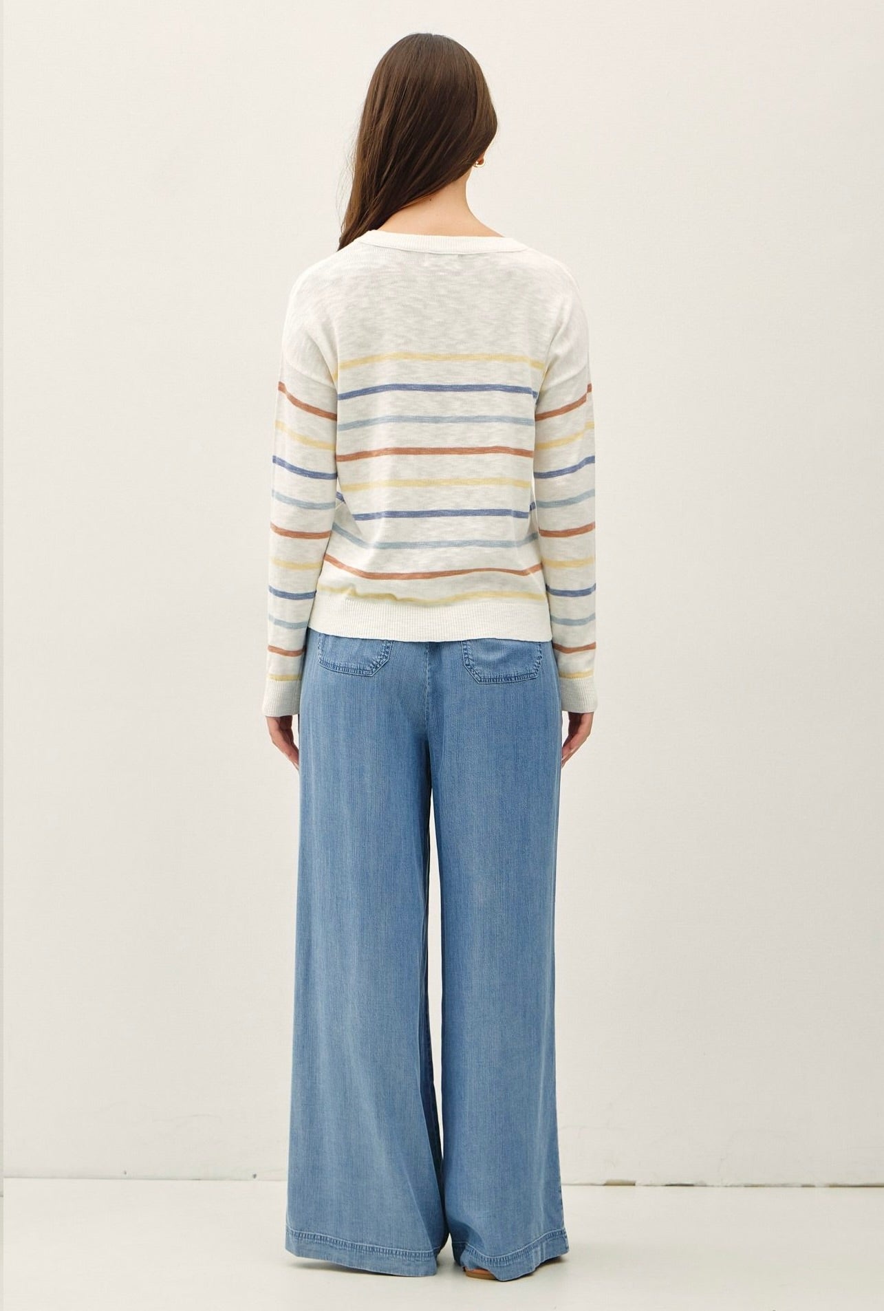 Medium Wash Tencel Pants