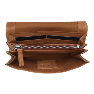 Eloise Leather Wallet in Black