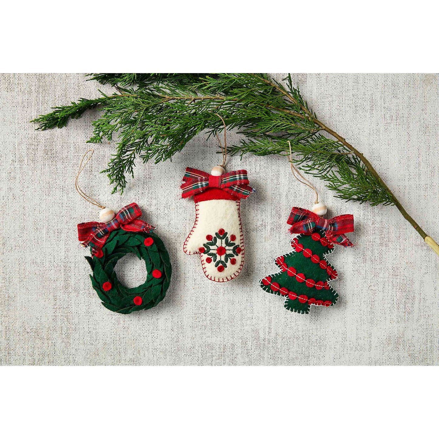 Wool Ornament Set