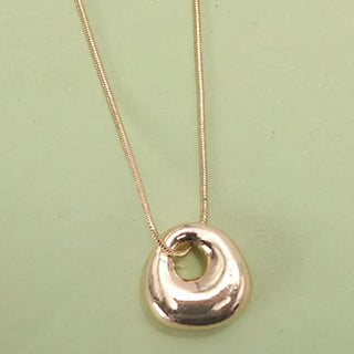 Bubble Circle Pendant