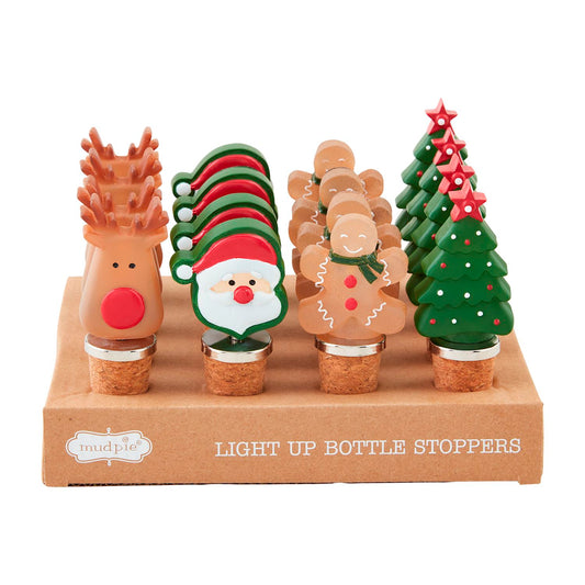 Christmas Light Up Bottle Stoppers