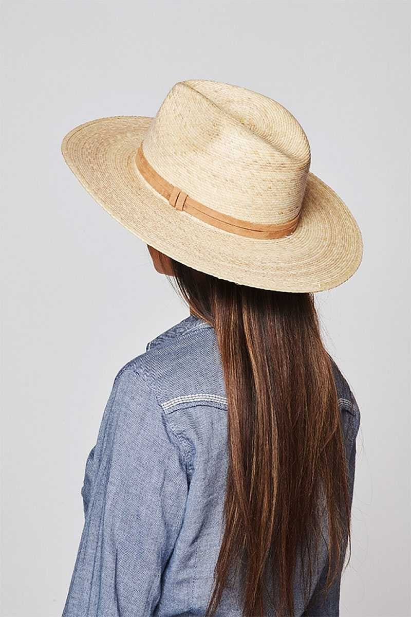 Palm Straw Resort Hat in Tan