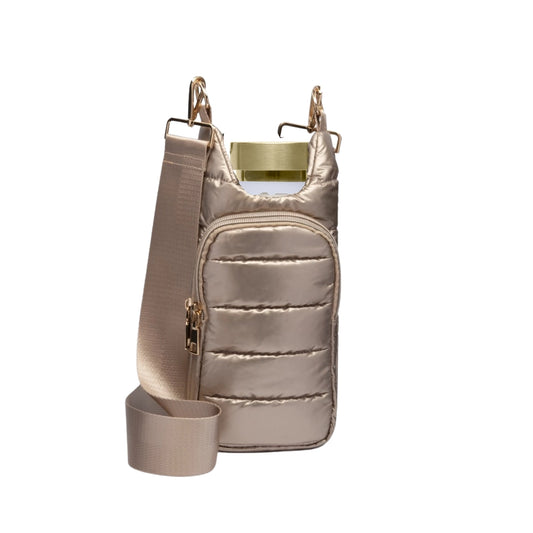 Gold Shiny Hydrobag® with Solid Matching Strap