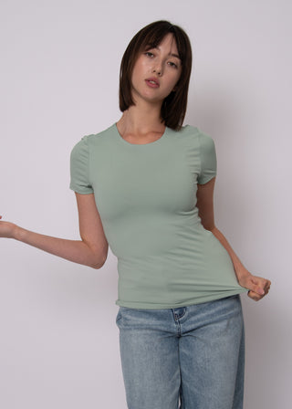 Roxi Signature Second Skin Top in Ivy Green
