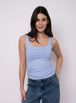 Signature Second Skin Tank Top in Perri Blue