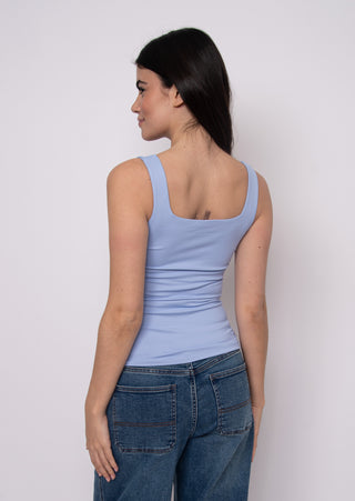 Signature Second Skin Tank Top in Perri Blue
