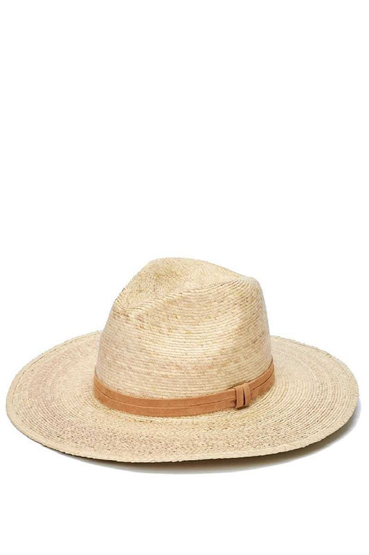 Palm Straw Resort Hat in Tan