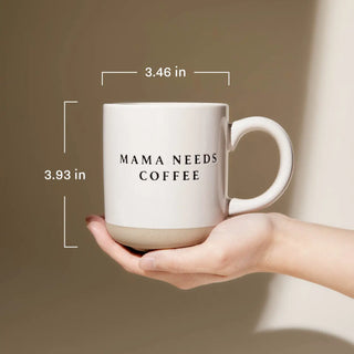 Mama Needs Coffee Stoneware Mug