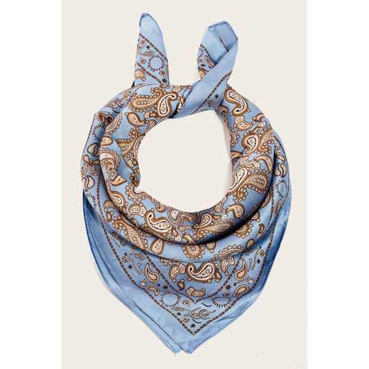 Paisley Pattern Square Scarf