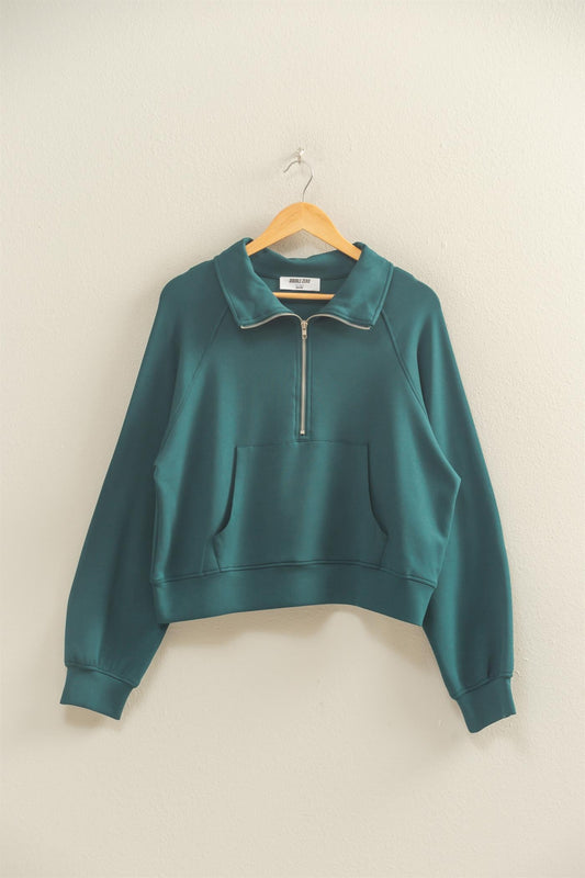 Scuba Half Zip Sweatshirt