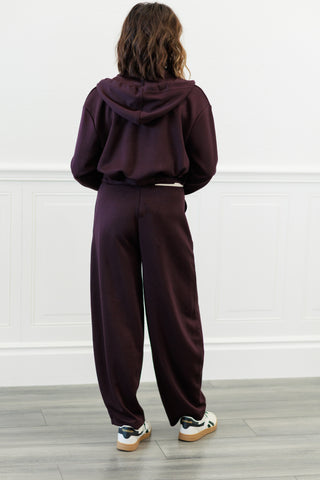 Soft Barrel-Leg Joggers