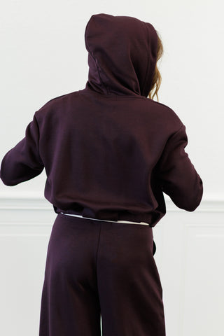 Soft-Touch Hooded Zip-Up Sweatshirt