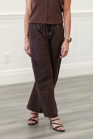 Pistola: Theo Drawstring Pant - Hot Toddy