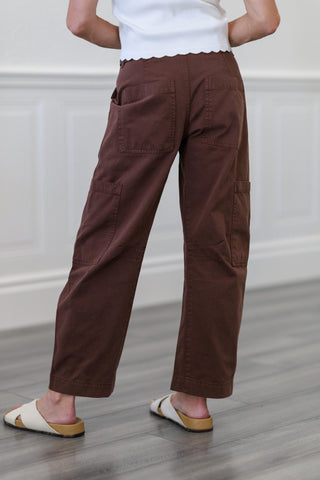Pistola: Sabrina Curved Utility Pants - Lindt