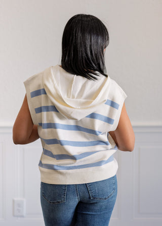 Striped Hoodie Sweater