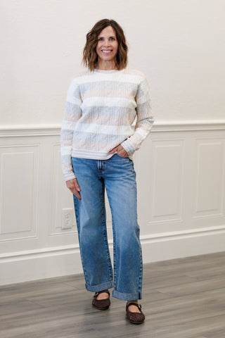 Carlisle Stripe Sweater – Striped Sweater by Thread & Supply