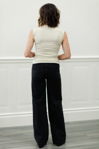 Yve Second Skin Funnel Neck Top